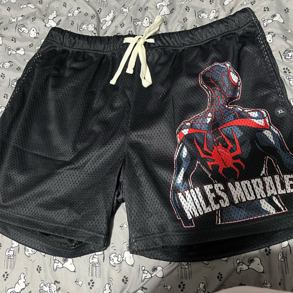 Miles Morales- Spiderman Shorts